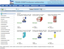 Tablet Screenshot of irodaszer.teamcomp.hu